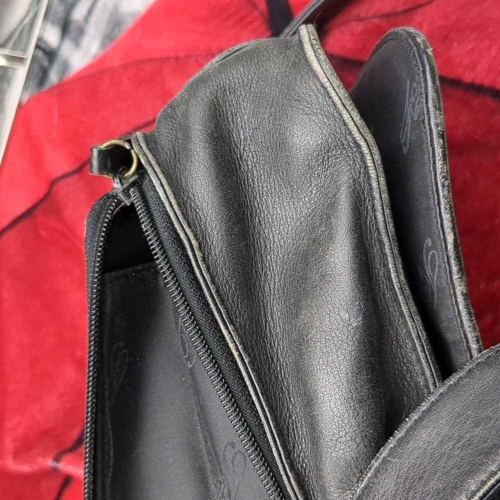 Fossil black leather purse - Picture 5 of 13